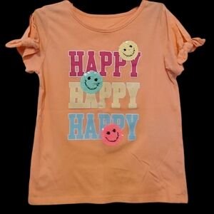 Children's place size M coral shirt